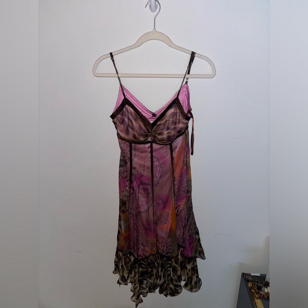 Old Chinese Designer Sue Wong Dress 100% silk never worn rare brand Size 2